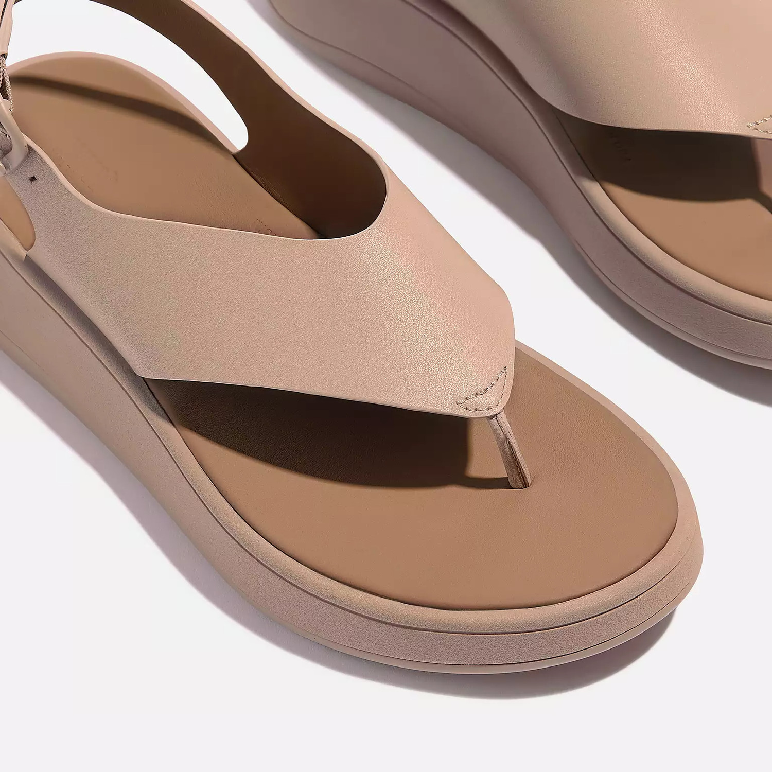 FITFLOP F-Mode Leather Toe- Post Sandal