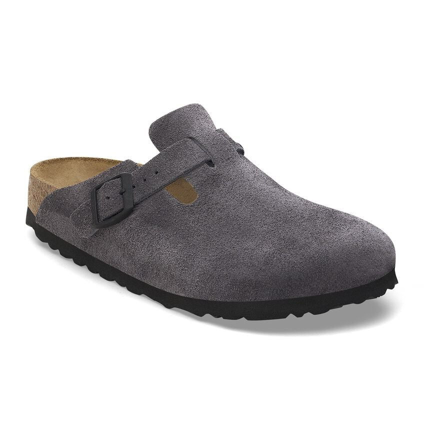 Birkenstock Boston Suede Leather, Grey
