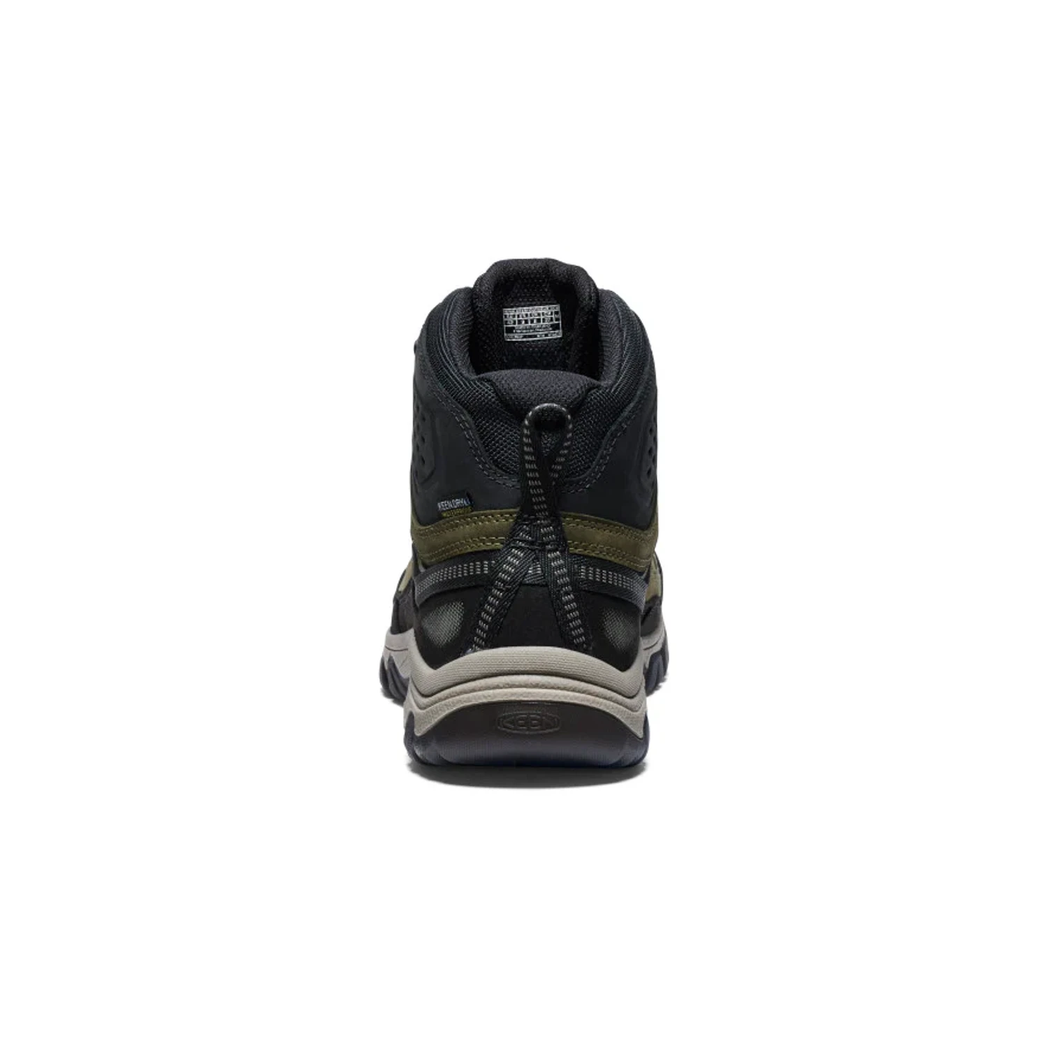 KEEN, IV WP WIDE M-Dark Olive/Gold Flame