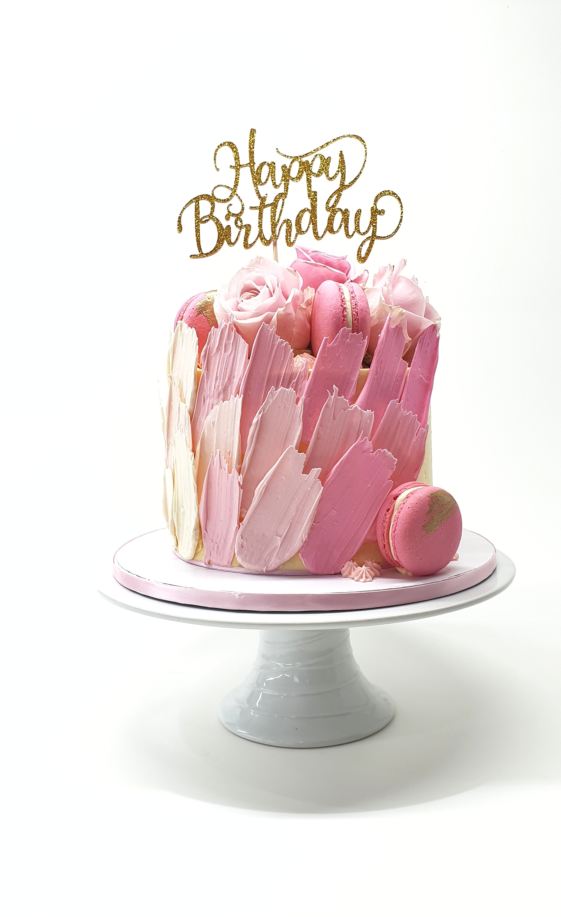 Pink Ombre Paintbrush