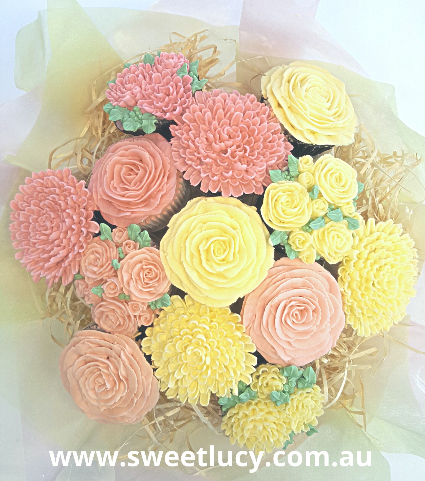 Field Of Flowers - Soft Pink & Cream