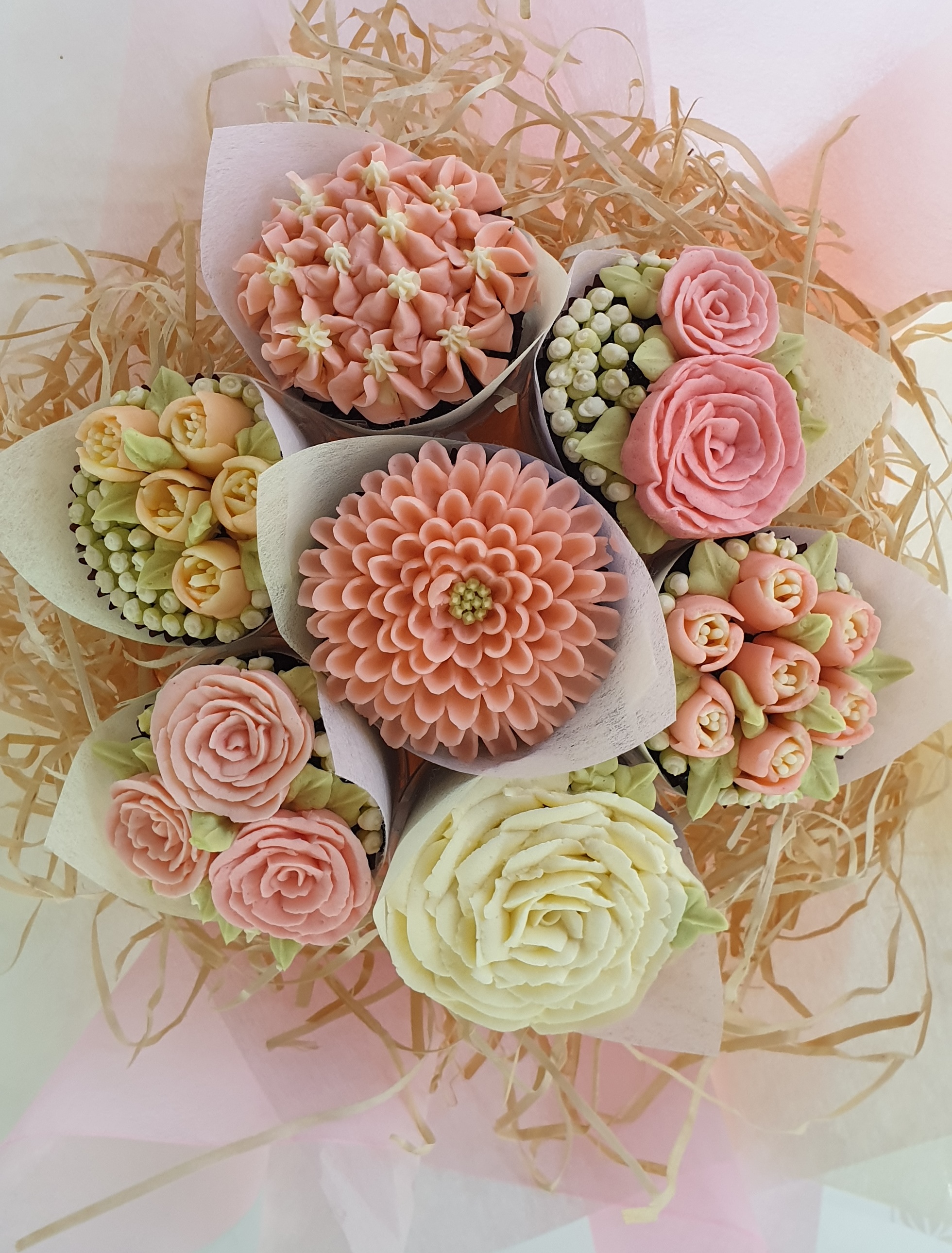 Field of Flowers - Soft Pink