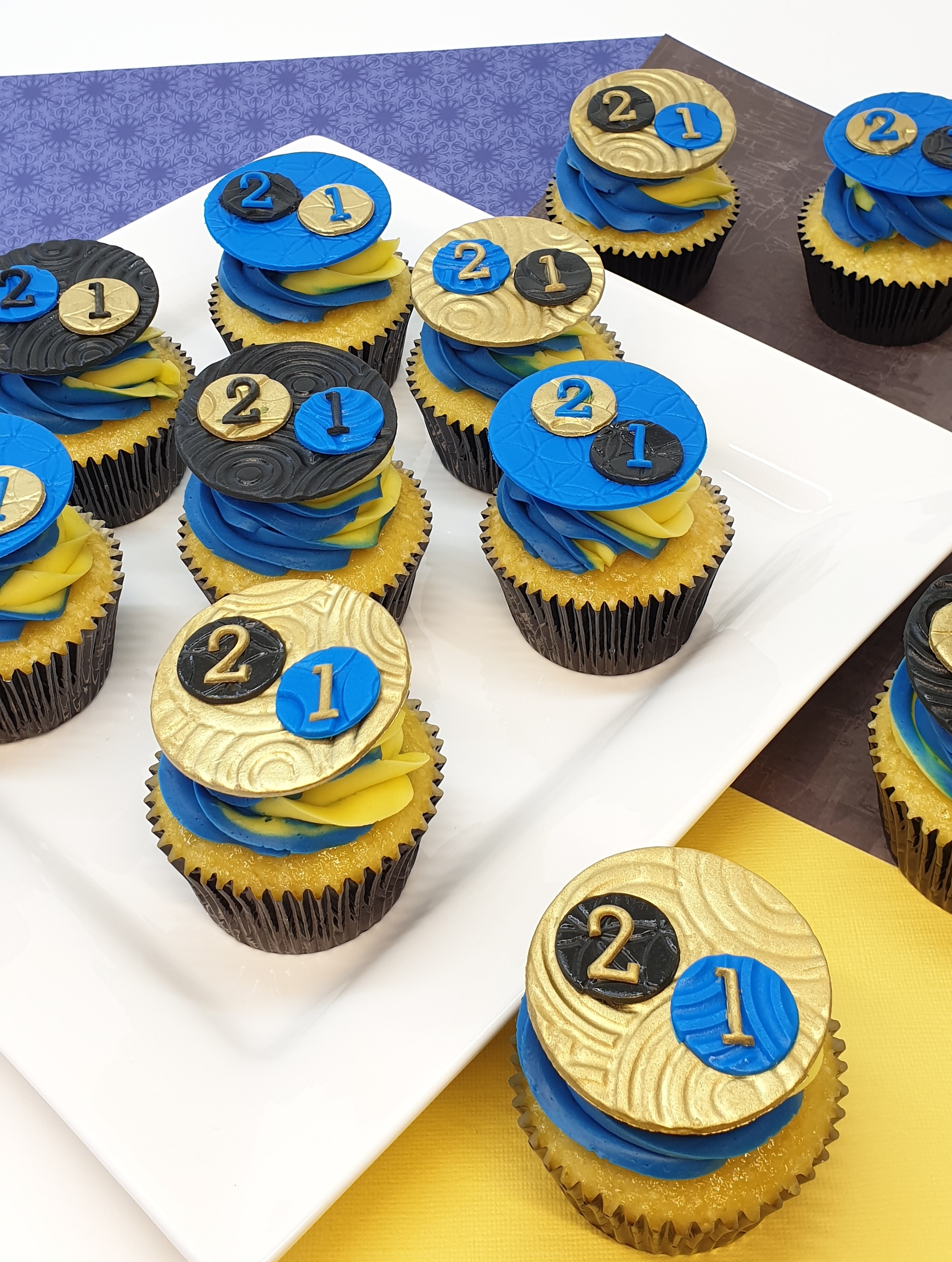 Gold, Black & Blue