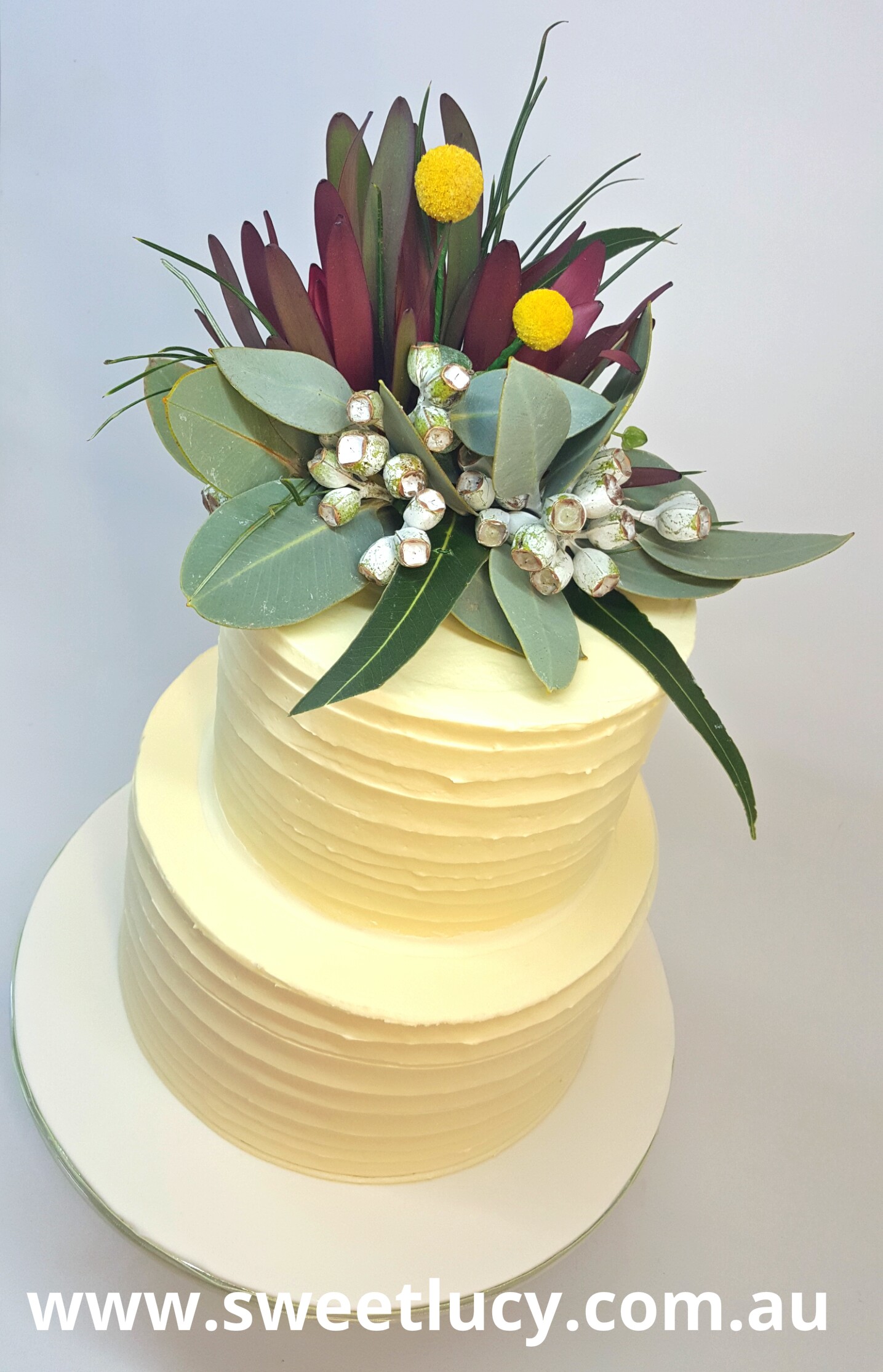 Australian Native Buttercream 2 Tier