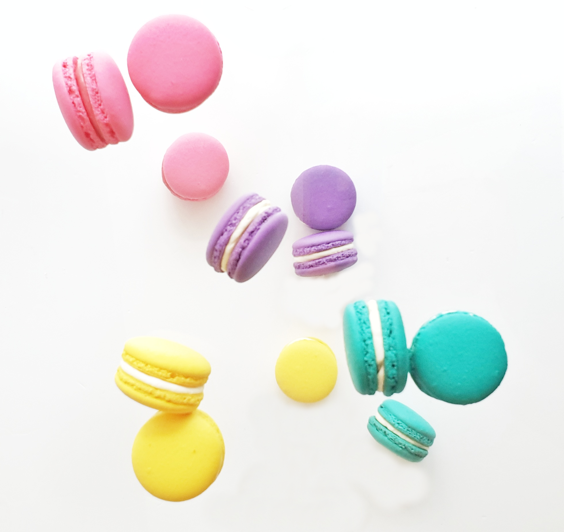 4 Colour Macaron Batch Floating