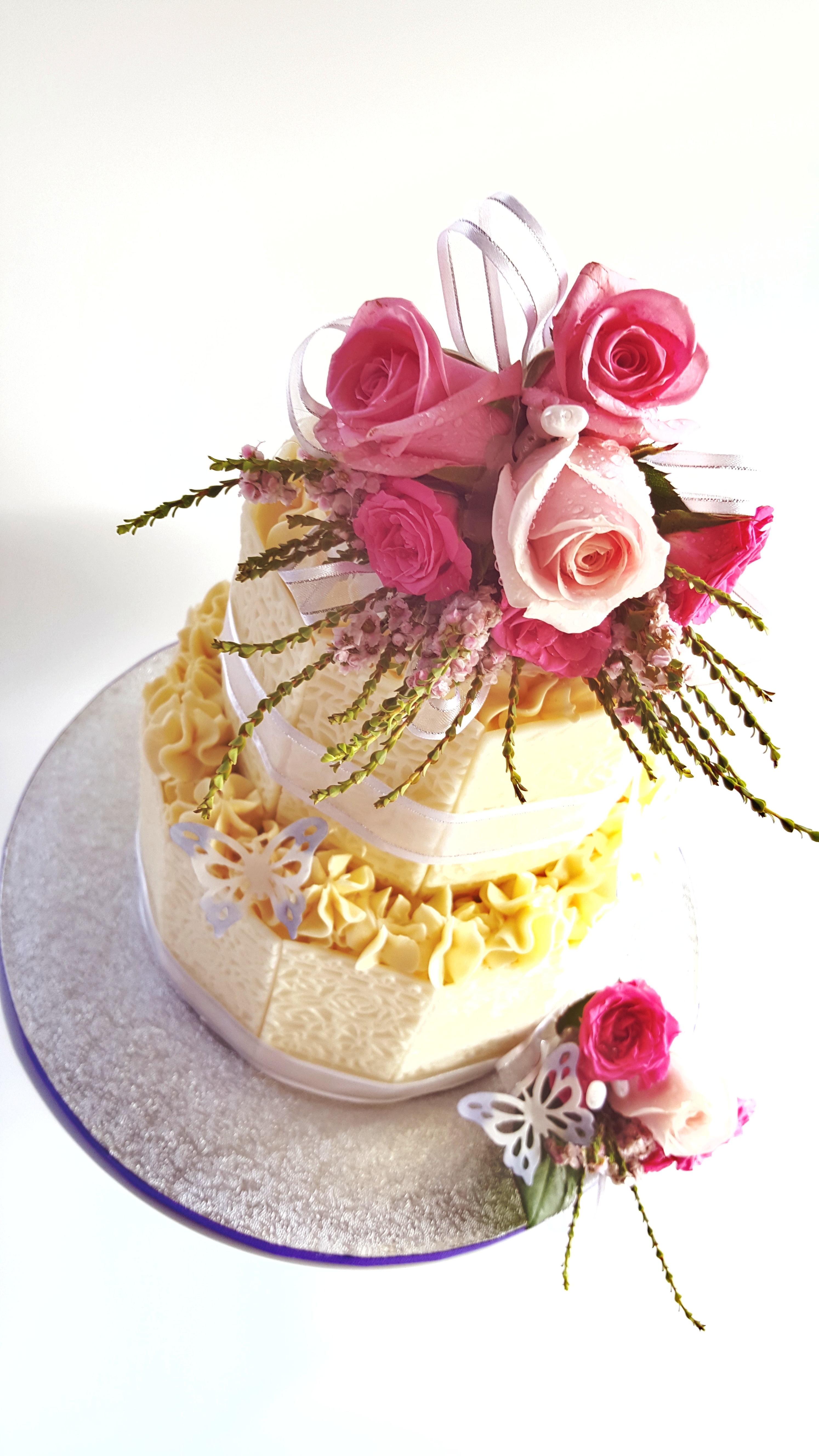 White Chocolate Panel 2 Tier