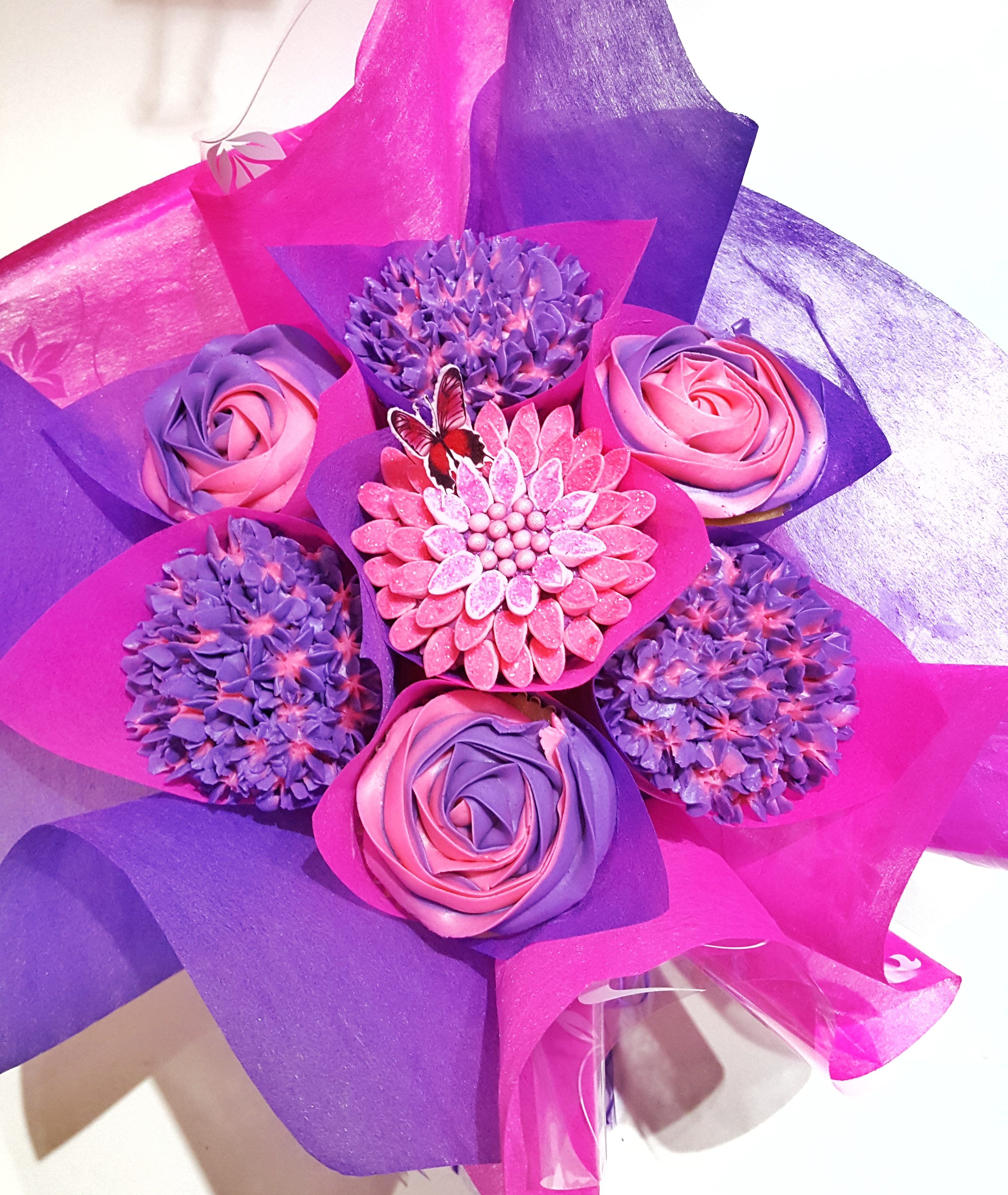 Mixed Blooms - Pink & Purple