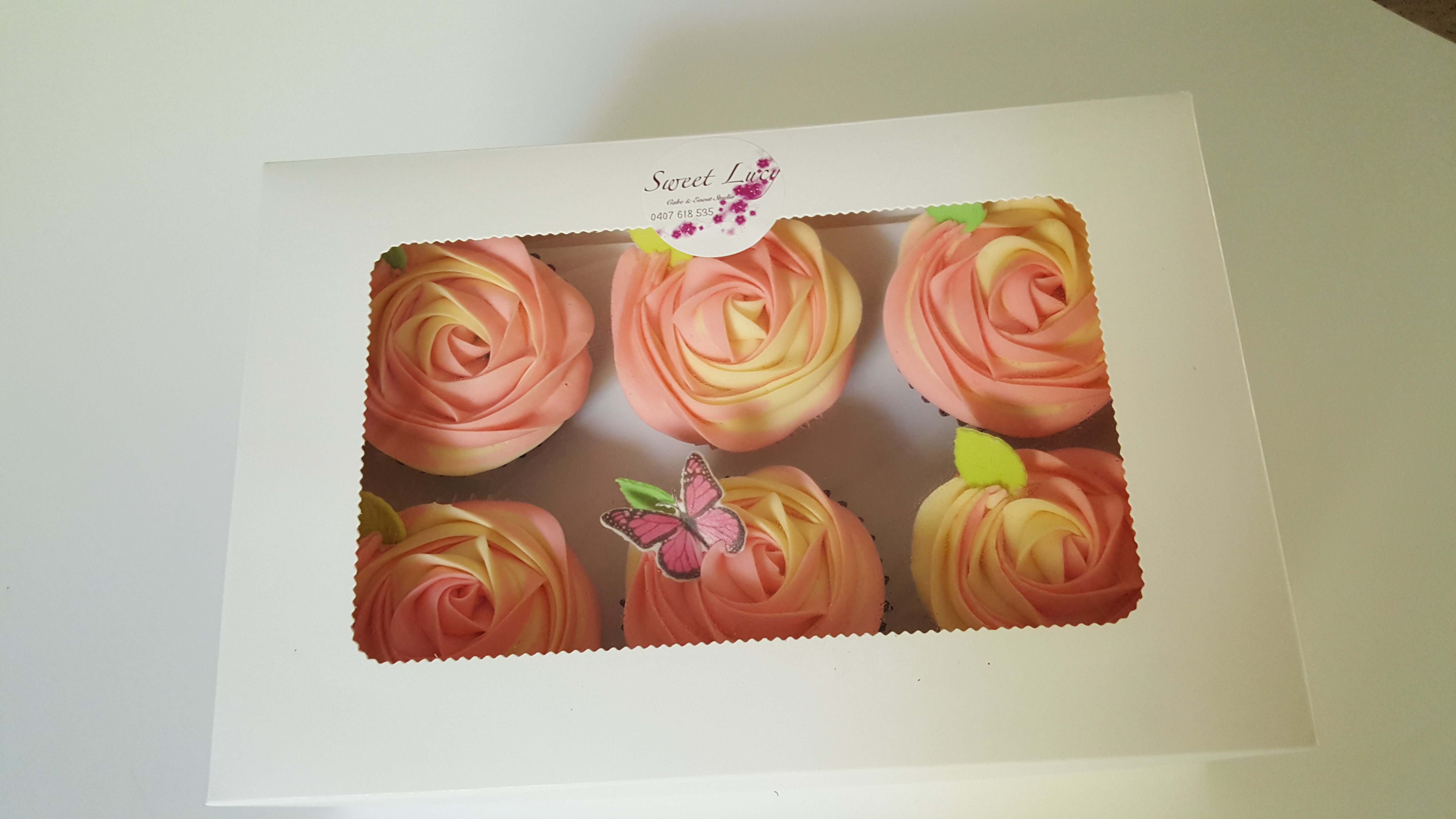 Pink & Yellow Swirl