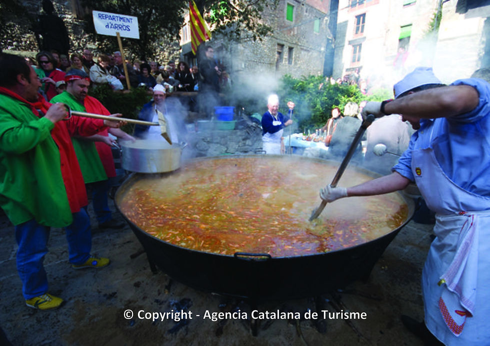 Festa do Arroz em Bagà