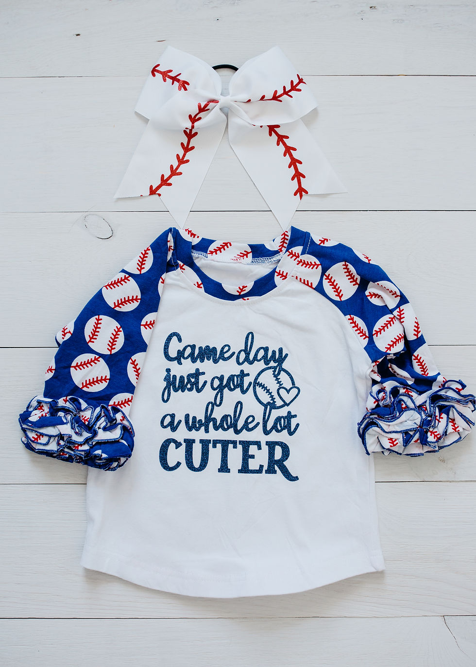 Thumbnail: Cutest Game Day Baseball Shirt