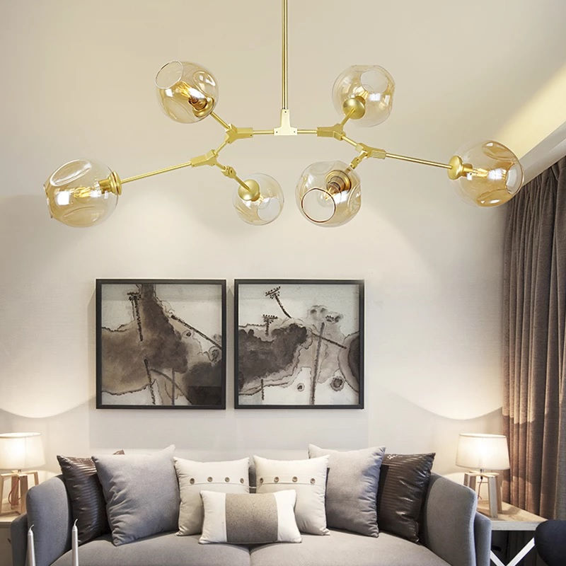 Thumbnail: ZC212625 - 6 Heads Chandelier