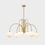 Thumbnail: ZC212482 - 8 Heads Chandelier - Small Gold