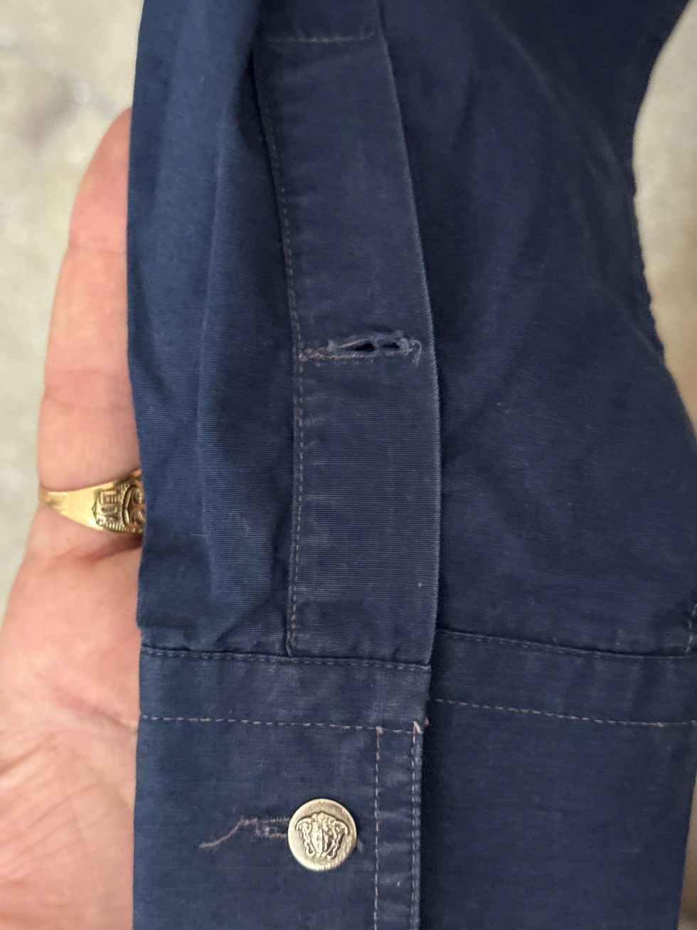 Miniature : Chemise Versace Medusa 90s