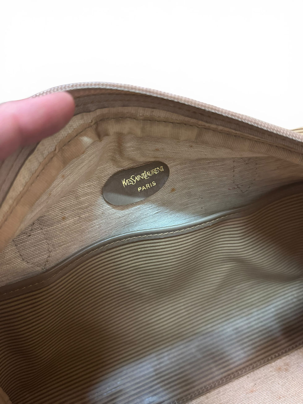 Thumbnail: Sac Bowling Yves Saint Laurent 80s