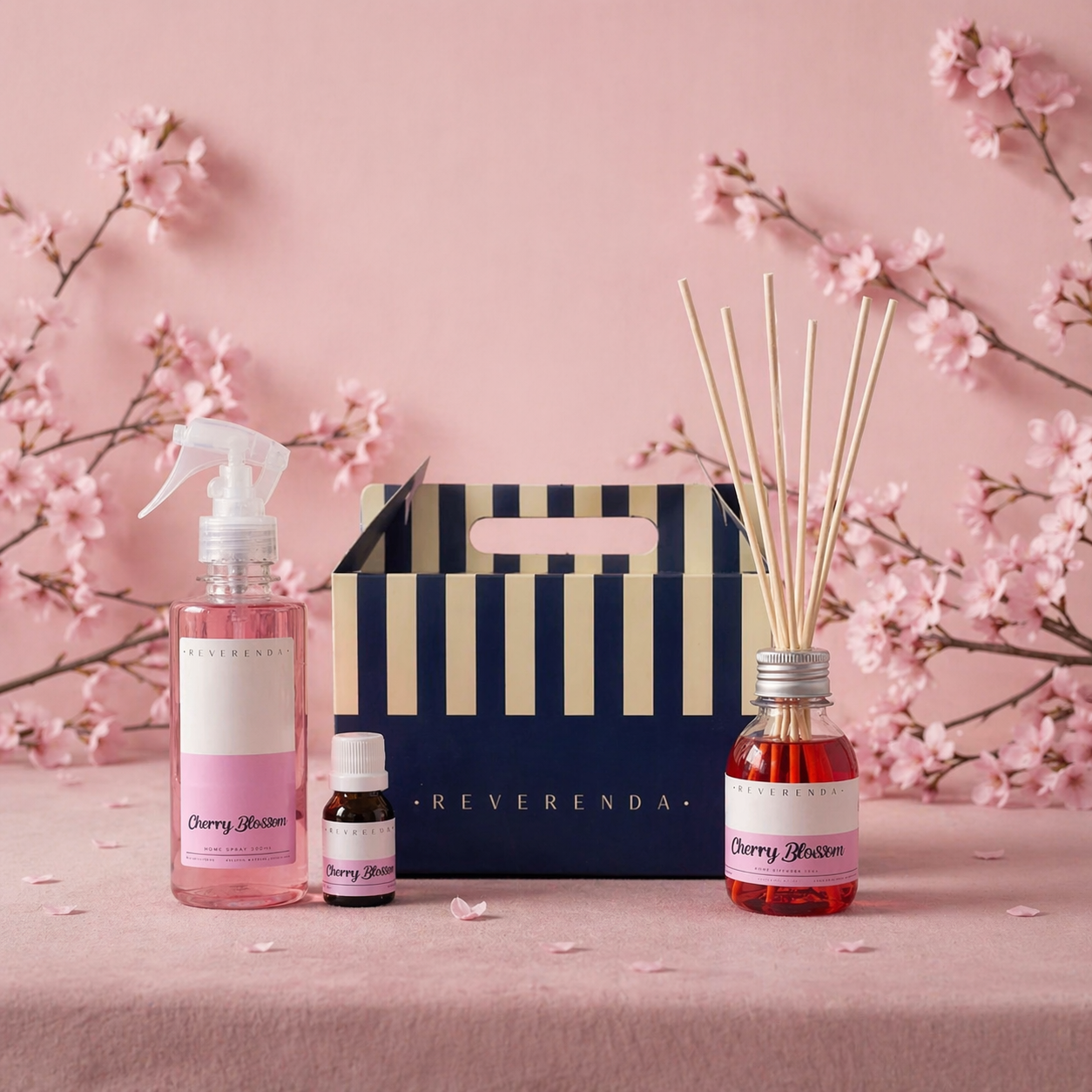 Reverenda Box Cherry Blossom.