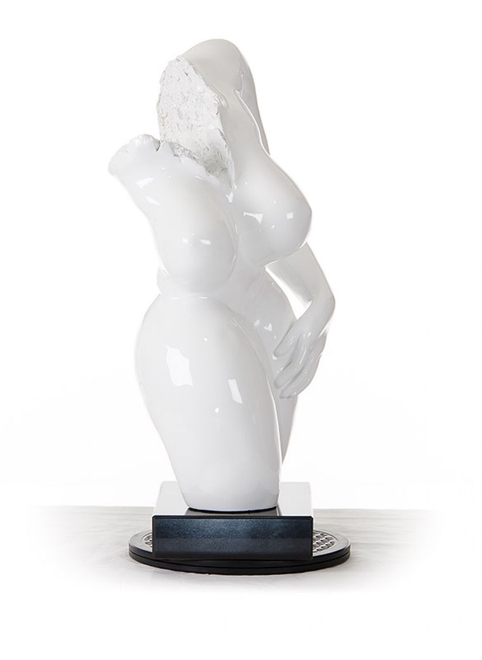 Thumbnail: Modrest SZ0308 - Modern White Feminine Sculpture
