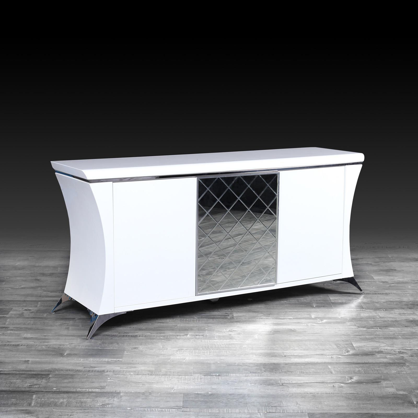 Lacquered Buffet White