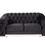 Thumbnail: Black Velvet Loveseat