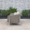 Thumbnail: Renava Carillo Outdoor Beige Wicker Sofa Set