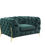 Thumbnail: Modern Emerald Green Fabric Sofa Set