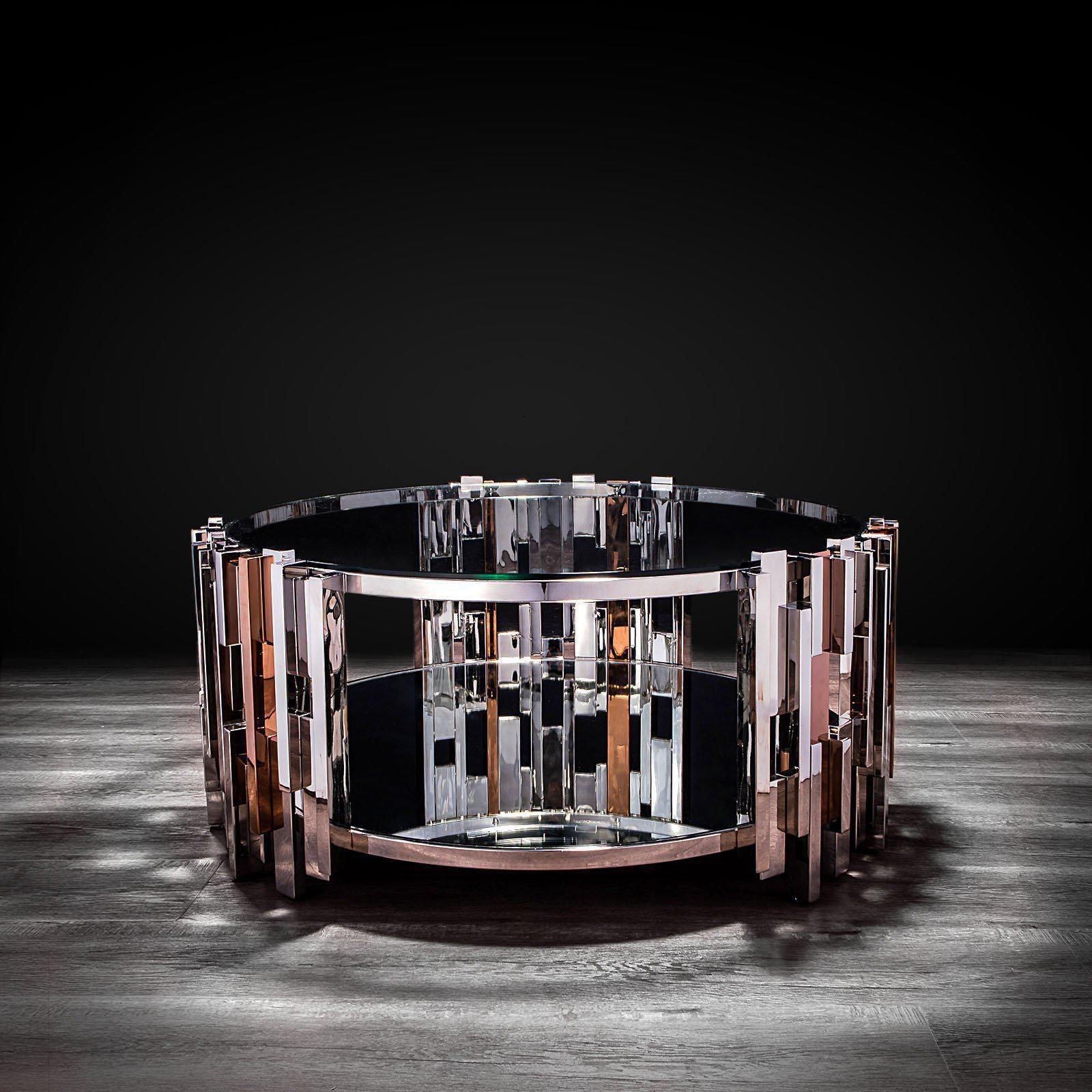 Round Coffee Table | Silver