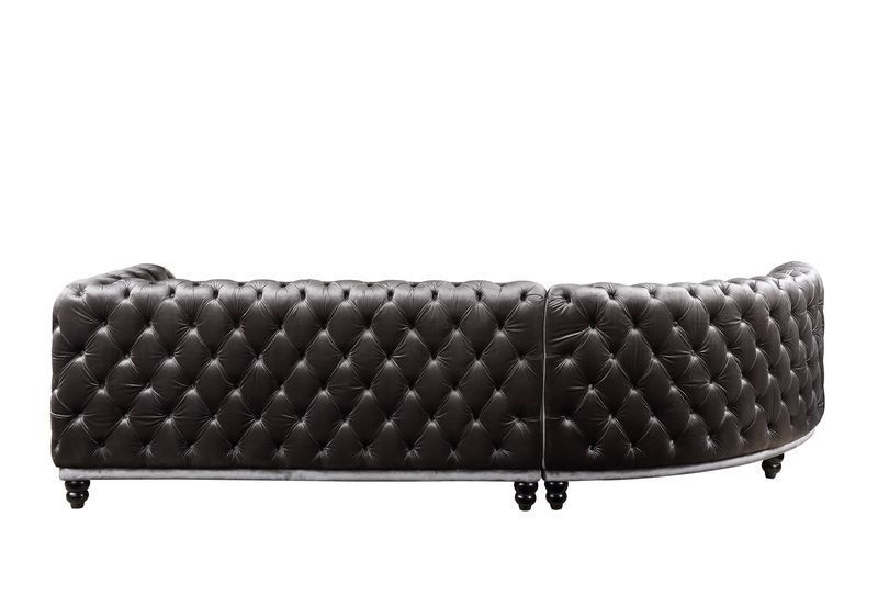 Thumbnail: Dark Grey Sectional Sofa