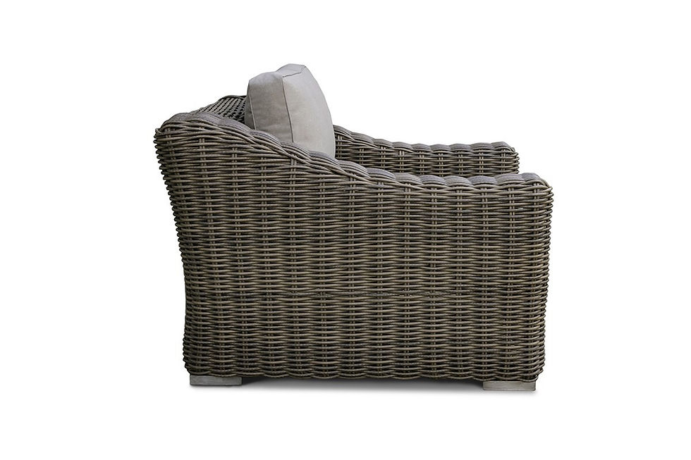 Thumbnail: Renava Sapelo Outdoor Beige Wicker Sofa Set