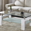 Thumbnail: RECTANGULAR COFFEE TABLE WHITE 