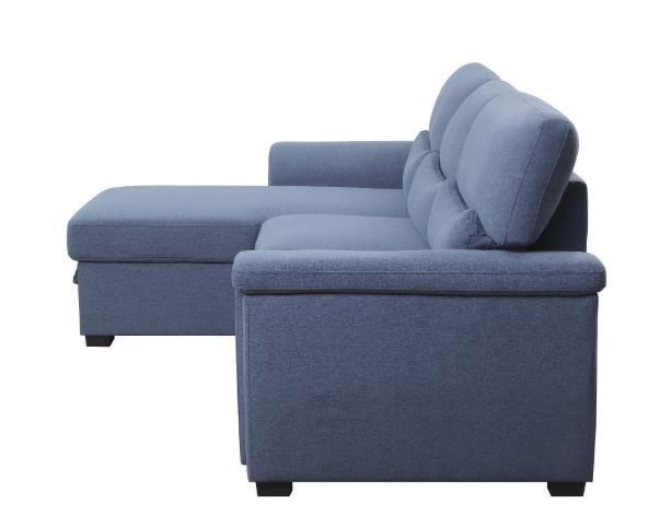Thumbnail: Haruko Blue Sectional Sofa
