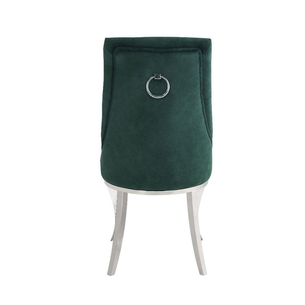 Thumbnail: 2 Side Chairs Green