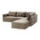 Thumbnail: Taupe Sectional 5 pc Sofa