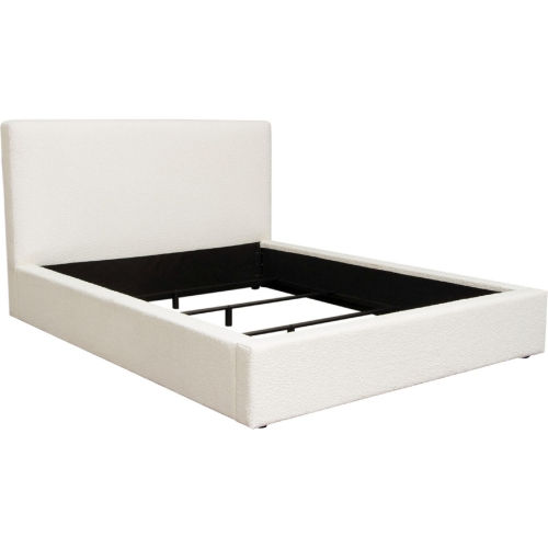Thumbnail: Ivory Boucle King Bed Frame 