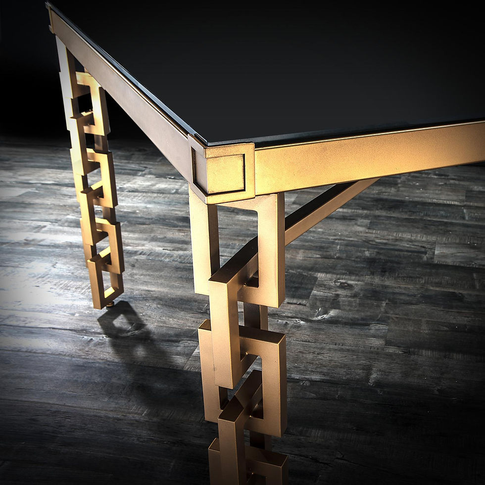 Thumbnail: Dining Table | Champagne Gold