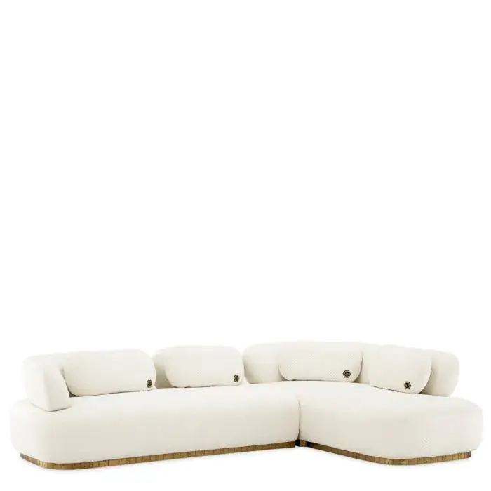 Thumbnail: L-shape Signature Lounge Sofa By Philipp Plein