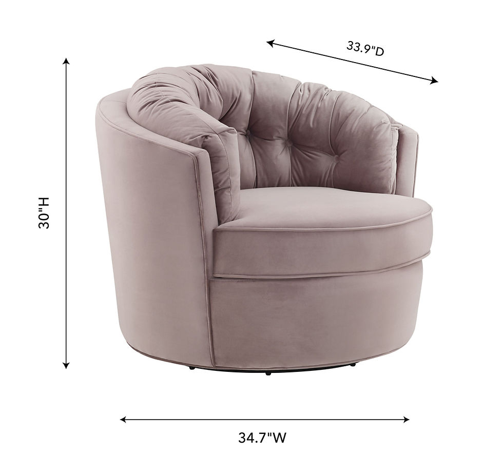 Thumbnail: Mauve Accent Chair 