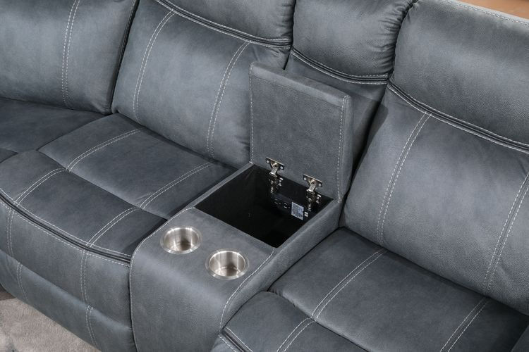Thumbnail: Dollum gray Sectional Sofa