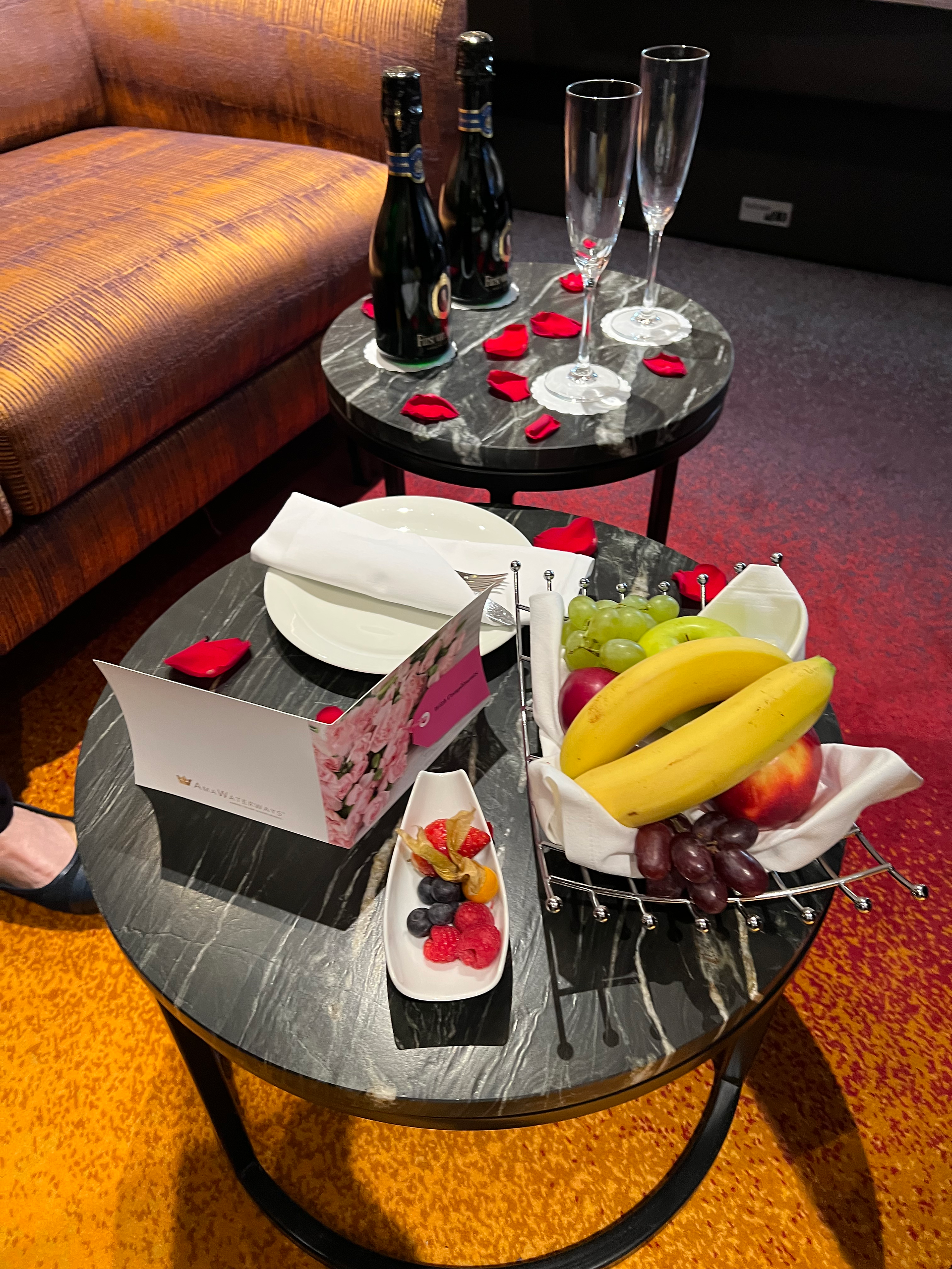Food in river cruise