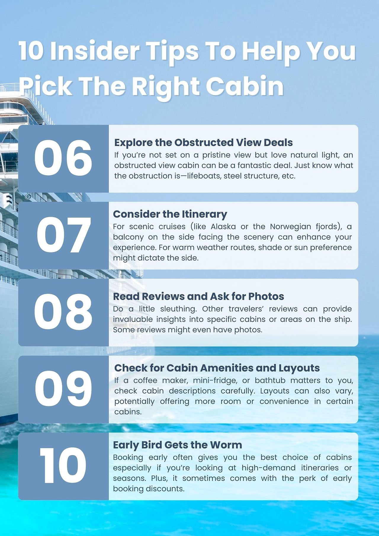 Insider tips to help you pick the right cabin