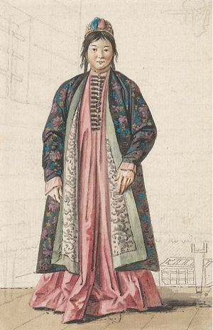 A Chinese Girl Undated by Unknown Artist