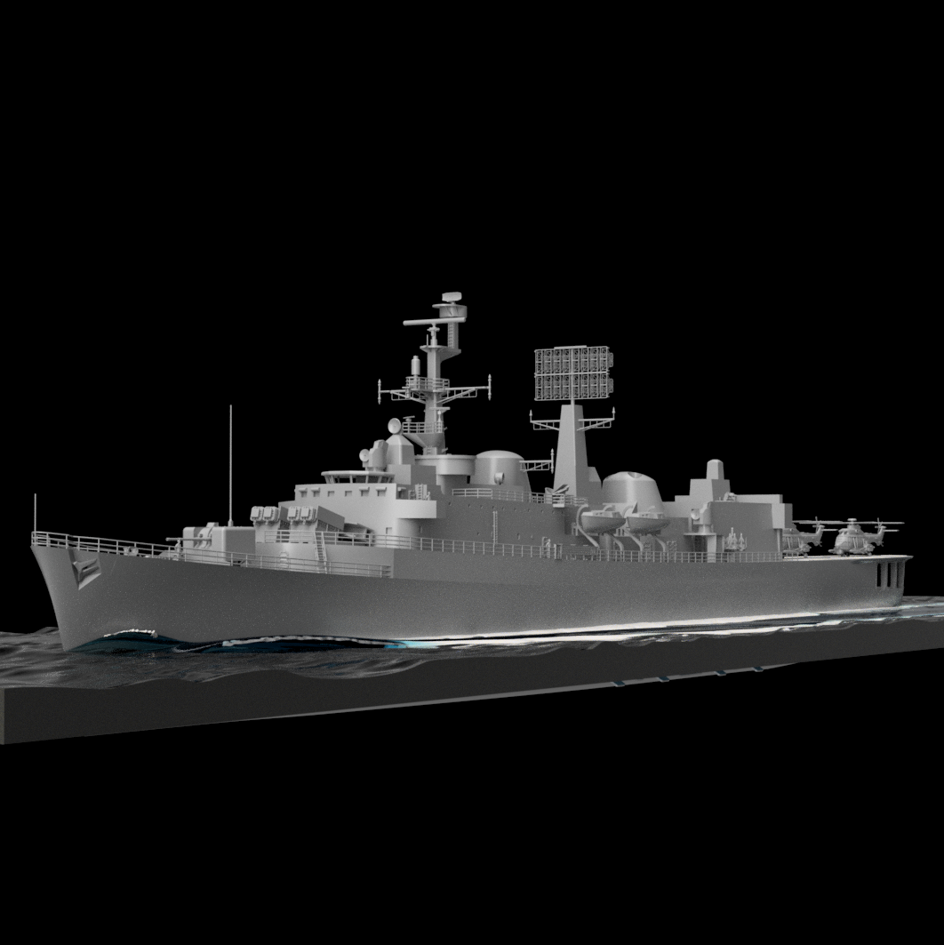 DLH County class destroyer Chile