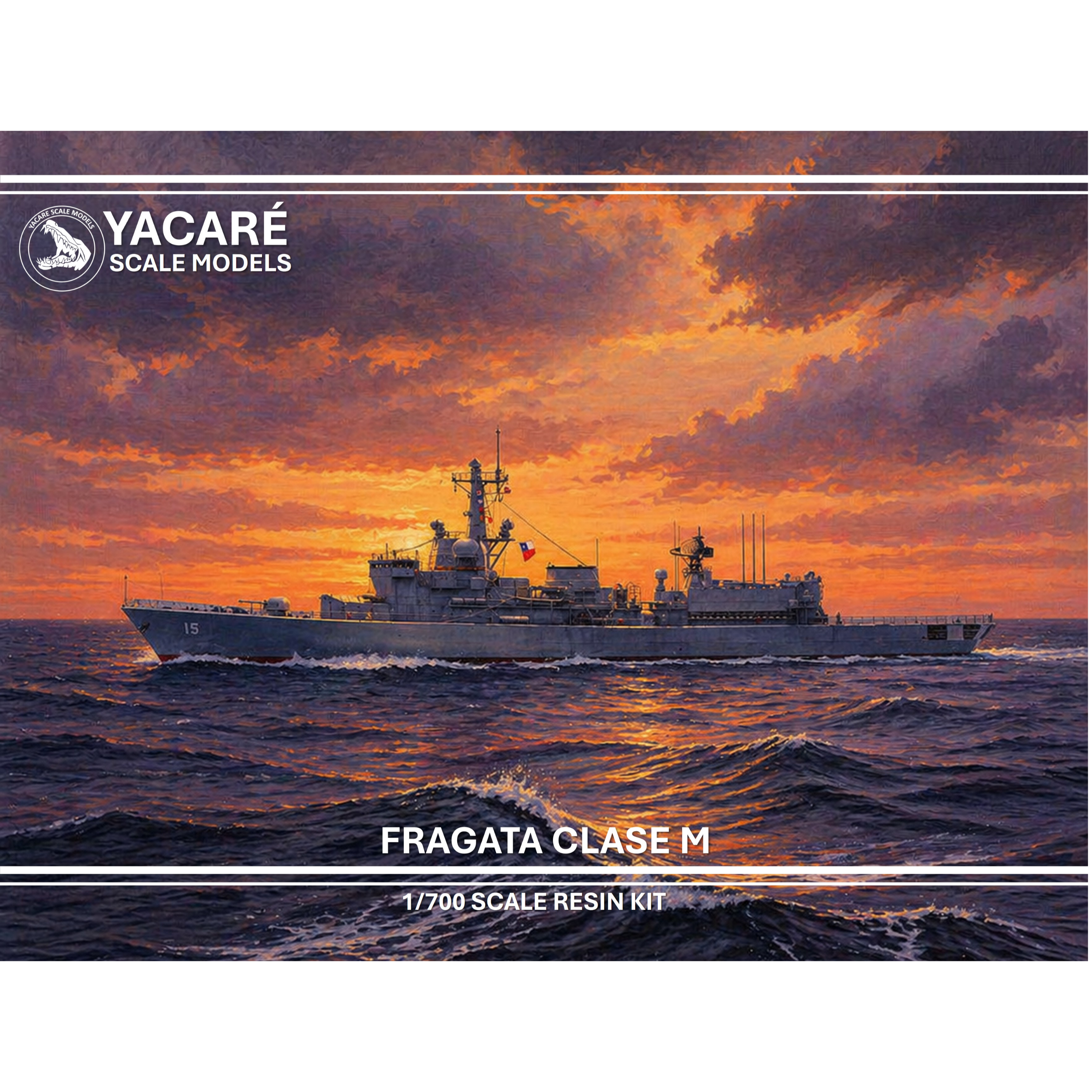 Resin kit M class frigate