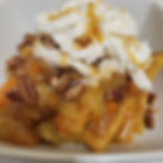 8 x 8 sweet potato cobbler w/pecans