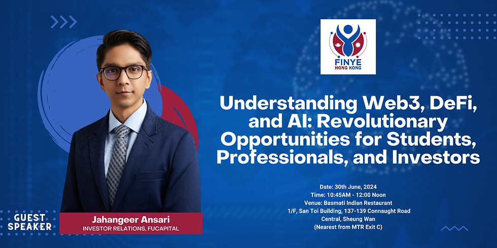 Understanding Web3, DeFi, and AI: Revolutionary Opportunities for Students, Professionals, and Investors