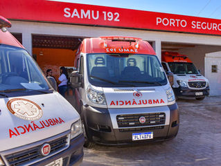 SAMU 24H de Porto Seguro adquire nova ambulância
