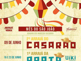 Arraiá Solidário do Casarão e do Uiki, promovido pelo Circuito Arraial d'Ajuda