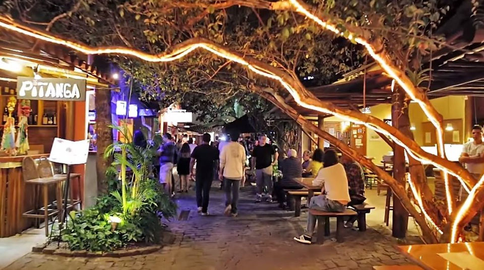 Beco das Cores em Arraial d'Ajuda