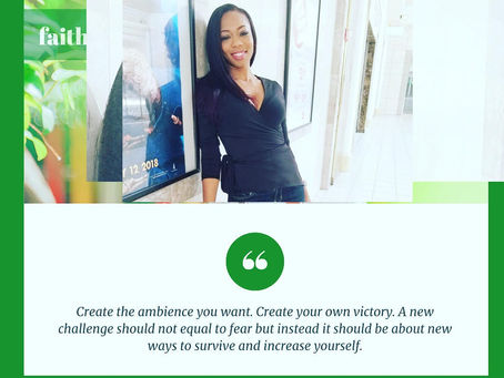 Create your own victory with a new challenge.