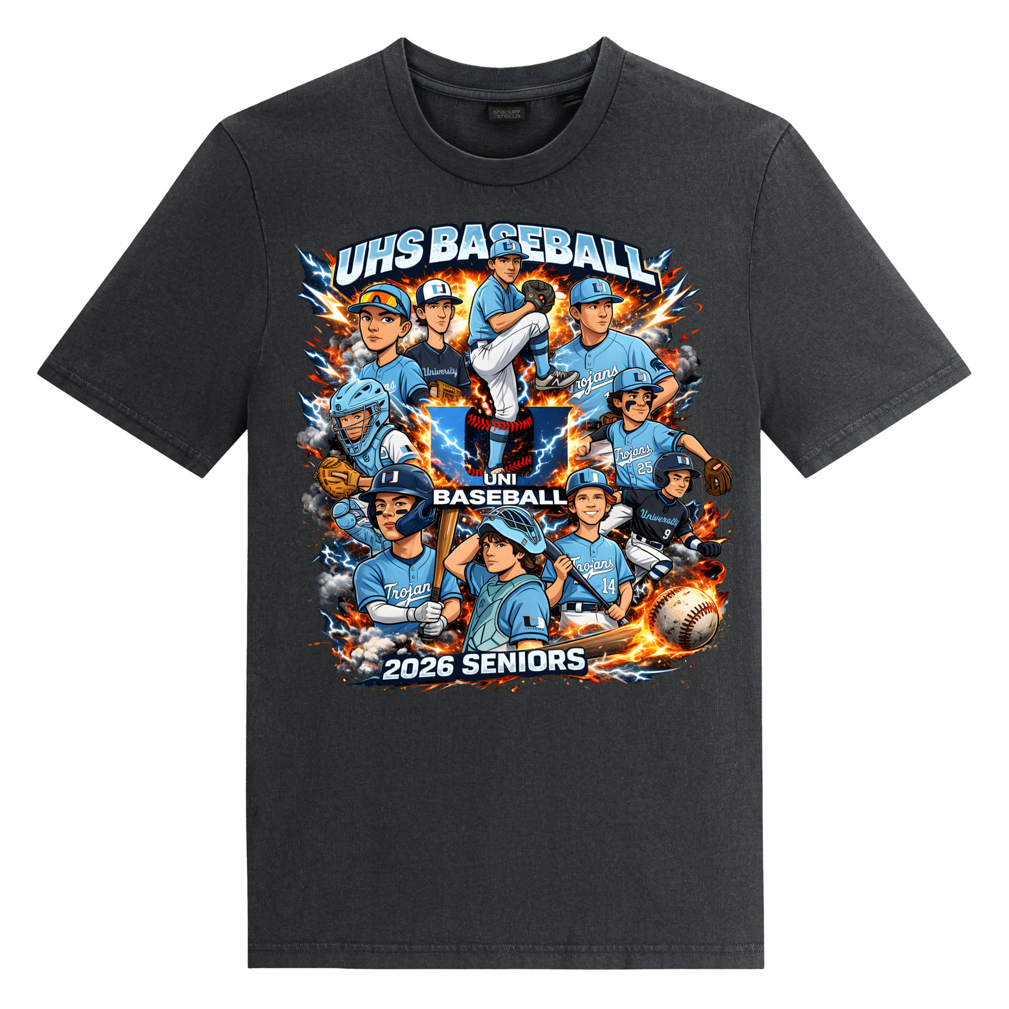 UHS 2026 Seniors Garment Dyed Creator 2.0 Vintage T-Shirt |