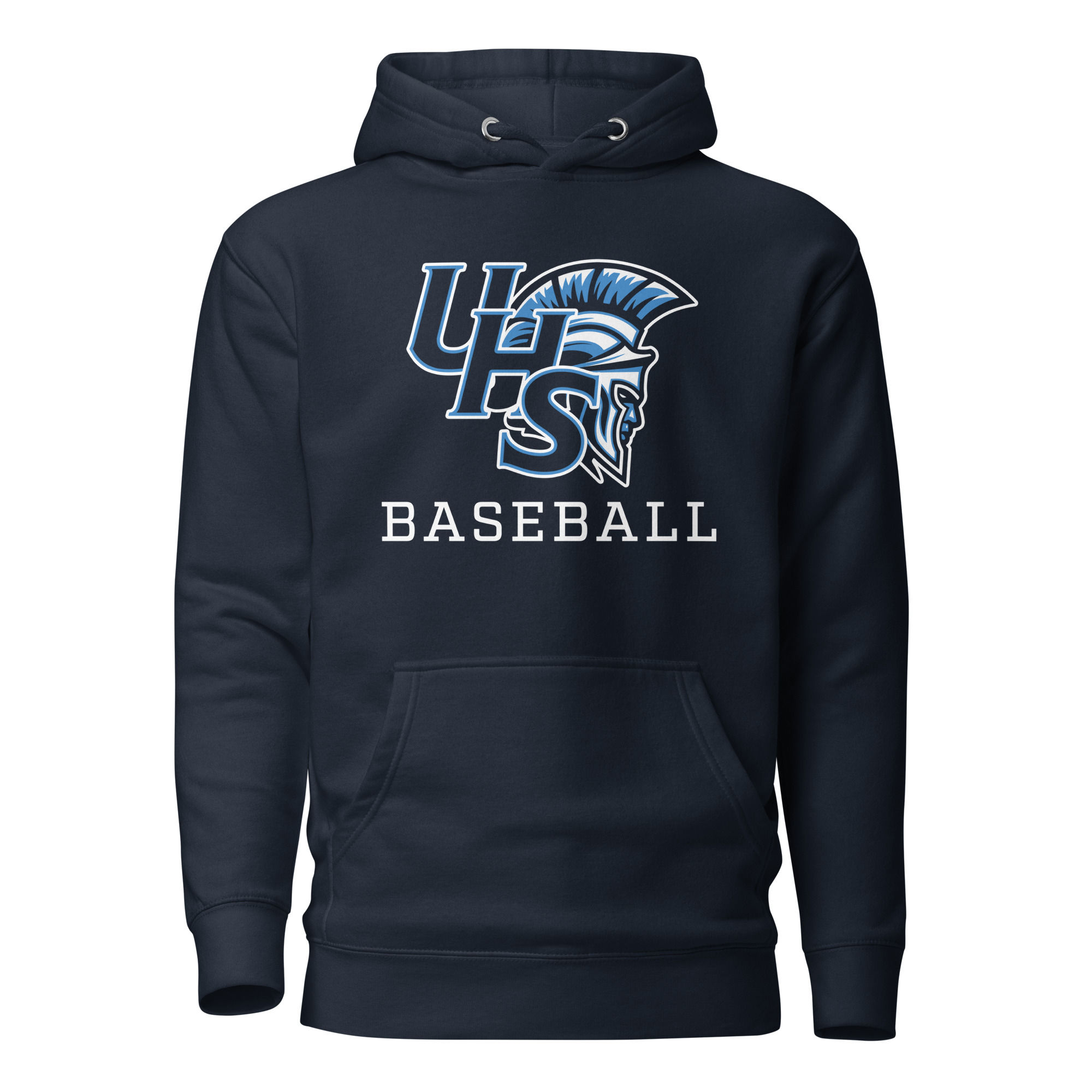 UHS Baseball Fleece Navy Hoodie - Super Comfy!