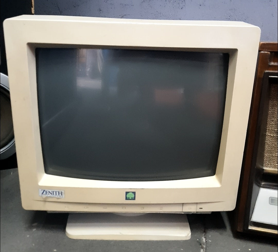 monitor vintage 13" crt per amanti